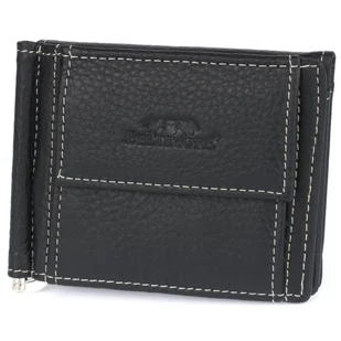 Portfel męski skórzany mały czarny z wsuwką na banknoty RFiD Beltimore L47 czarny - Portfele Portfel męski skórzany mały czarny z wsuwką na banknoty RFiD Beltimore L47 czarny - Portfele - miniaturka - grafika 1