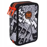 Piórniki - CP PIÓRNIK TRZYKOMOROWY Z WYPOSAŻENIEM DLA CHŁOPCA FOOTBALL PIŁKA NOŻNA - miniaturka - grafika 1