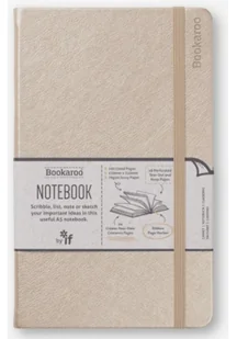 Bookaroo Notatnik Journal A5 - Złoty - Pedagogika i dydaktyka - miniaturka - grafika 1