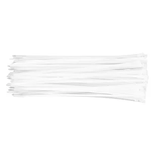 Opaski zaciskowe 3.6 x 300 mm, 100 szt., białe, NEO 01-604 - Pozostałe akcesoria sieciowe - miniaturka - grafika 1