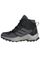 Buty trekkingowe damskie - Buty adidas Terrex AX4-R Mid IF6520 czarny 37 1/3 - miniaturka - grafika 1