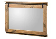 Lustra - Lustro Railway #178 Drewniane Mango Loft Woskowane 114X80 Cm B 6746 - miniaturka - grafika 1