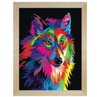 Zabawki kreatywne - Zestaw kreatywny RAMKA 25x30 CM DO HAFTU DIAMENTOWEGO DIAMOND PAINTING SOLIDNA WYTRZYMAŁA - miniaturka - grafika 1