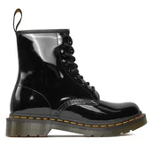 Glany damskie - Glany Dr. Martens 1460 W 11821011 Czarny - miniaturka - grafika 1