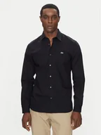Koszule męskie - Lacoste Koszula CH5620 Granatowy Slim Fit - miniaturka - grafika 1