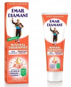 Email Diamant Email Diamant Mineral Therapist - pasta do zębów wybielająca z Witaminą E oraz Solą Himalajską - 96% naturalnych składników 75ml - Wybielanie zębów - miniaturka - grafika 1