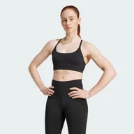 Bielizna sportowa damska - Biustonosz adidas All Me Light Support - miniaturka - grafika 1