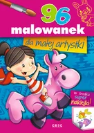 Powieści i opowiadania - zbiorowa Praca 96 malowanek dla małej artystki - miniaturka - grafika 1