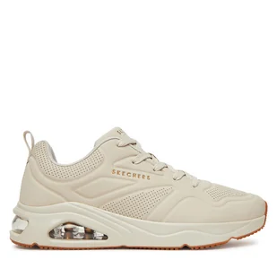 Sneakersy Skechers Tres-Air Uno-Casairal 183090/OFWT Biały - Sneakersy męskie - miniaturka - grafika 1
