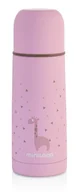 Butelki dla niemowląt - Miniland Baby termos Silky 350ml Pink - miniaturka - grafika 1