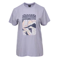 Koszulki i topy damskie - Damska Koszulka z krótkim rękawem HI-TEC LADY GLADYS M000261600 – Fioletowy - miniaturka - grafika 1