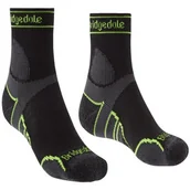 Skarpetki i podkolanówki sportowe - Bridgedale Skarpety Trail Run Lightweight T2 Merino Sport 3/4 Crew Black - miniaturka - grafika 1