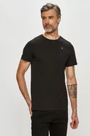 Koszulki męskie - G-Star Raw t-shirt bawełniany D16411.336 męski kolor czarny gładki - miniaturka - grafika 1