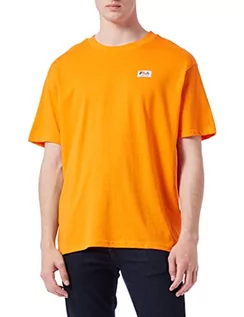 Koszulki męskie - FILA T-shirt męski Tismo Tee, Tangelo, XS - grafika 1