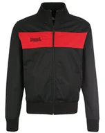 Bluzy męskie - Bluza poliestrowa LONSDALE ALNWICK czarna stójka-XXL - miniaturka - grafika 1