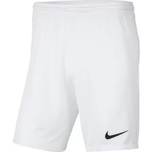 Spodenki dla dzieci Nike Dry Park III NB K białe BV6865 100 - Piłka nożna - miniaturka - grafika 1