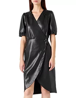 Sukienki - NAF Damska sukienka Elune R1, czarna, 12 - grafika 1