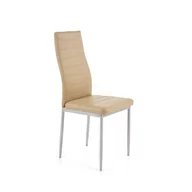 Krzesła - Krzesło Metalowe K-70 Jasny Brąz Halmar - miniaturka - grafika 1