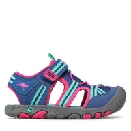 Buty dla dziewczynek - Sandały KangaRoos K-Trek Trail 18868 000 4163 Granatowy - miniaturka - grafika 1