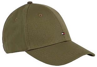 Tommy Hilfiger Czapka z flagą TH Army Green, Zielony wojskowy, Rozmiar uniwersalny - Czapki damskie - miniaturka - grafika 1