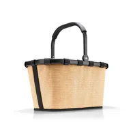 Torby i wózki na zakupy - Koszyk CARRYBAG FRAME, raffia black RBK7079 - miniaturka - grafika 1