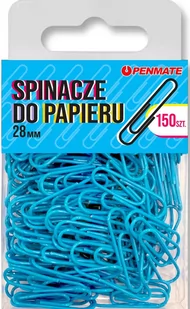 Spinacze do papieru Penmate Jasnoniebieskie 28 mm TT8318 - Pinezki - miniaturka - grafika 1