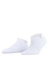 Skarpetki damskie - Burlington Kobiety Skarpety do trampek Soho Vibes W SN Trwała Organiczna Bawełna krótkie z wzorem 1 Para, Biały (White 2000), 36-41 - miniaturka - grafika 1