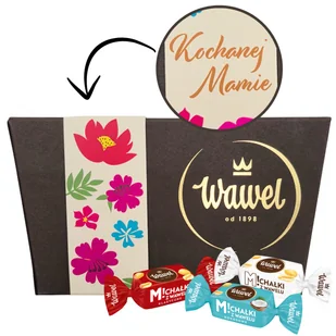 Prezent na Dzień Mamy Cukierki Michałki Kartonik Wawel 200g - Zestawy upominkowe - miniaturka - grafika 1