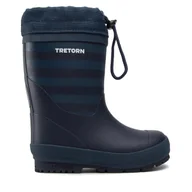 Buty dla chłopców - Kalosze Tretorn Granna Vinter 47265584 Granatowy - miniaturka - grafika 1
