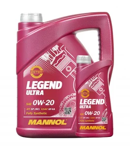 MANNOL LEGEND ULTRA 0W20 5L - Oleje silnikowe - miniaturka - grafika 1