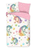 Pościel dla dzieci - Pure Komplet pościeli "Fancy" w kolorze biało-jasnoróżowym z mikrofibry - miniaturka - grafika 1