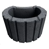 Donice - Gazon duży grafit MAJA - miniaturka - grafika 1