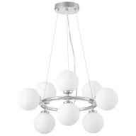 Lampy sufitowe - NOWOCZESNA LAMPA WISZĄCA CHROMOWANA MARSIADA W9 - miniaturka - grafika 1