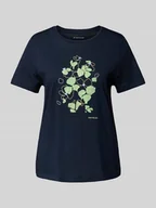 Koszulki i topy damskie - T-shirt o kroju regular fit z czystej bawełny - miniaturka - grafika 1