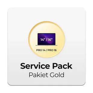 Service Pack - Pakiet Gold 24 MC do Apple MacBook Pro 14 i Pro 16 - Gwarancje i pakiety serwisowe - miniaturka - grafika 1