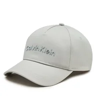Czapki męskie - Czapka z daszkiem Calvin Klein K50K511987 Biały - miniaturka - grafika 1