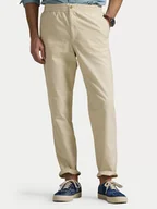 Spodnie męskie - Polo Ralph Lauren Spodnie materiałowe 710958589004 Beżowy Classic Fit - miniaturka - grafika 1