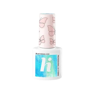 Hi Hybrid lakier hybrydowy 5 ml - 351 Blue Wings - Lakiery hybrydowe - miniaturka - grafika 2