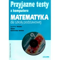 Programy edukacyjne - PWN Przyjazne Testy z Komputera Kl.6. Matematyka dla Szkoły Podstawowej - miniaturka - grafika 1