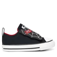 Buty dla chłopców - Trampki Converse Chuck Taylor All Star One Strap A15582C Czarny - miniaturka - grafika 1