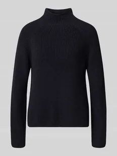 Sweter z dzianiny o kroju regular fit z czystej bawełny - Swetry damskie - miniaturka - grafika 1