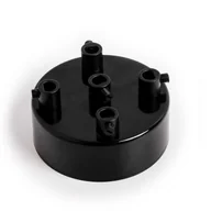 Akcesoria do oświetlenia - Metalowa osłonka sufitowa lakierowana w kolorze czarnym - pięciokablowa Kolorowe Kable - miniaturka - grafika 1