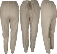 Spodnie damskie - Spodnie Modne Damskie Joggery Pants Komfortowe Wygodne Casual Bawełniane - miniaturka - grafika 1