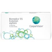 Soczewki kontaktowe - CooperVision Biomedics 55 Evolution Mediflex 55 OCULAR SCIENCES 6 szt. - miniaturka - grafika 1