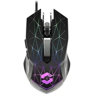 Myszki - Speed USBReticos czarna (RGB SL-680011-BK) - miniaturka - grafika 1