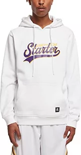 STARTER BLACK LABEL Męska bluza z kapturem Starter Swing Hoody, biała, XL - Bluzy męskie - miniaturka - grafika 1