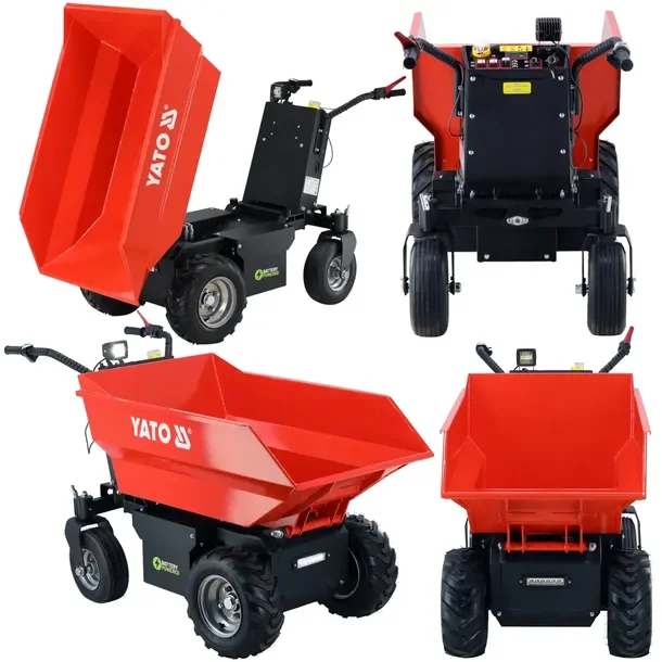 Yato Elektryczne Wozidło Taczka 500kg Silnik 48v 32ah, 1000w Wywrotka