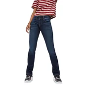 Spodnie damskie - Spodnie damskie Pepe Jeans Gen jeansowe proste-W28 - miniaturka - grafika 1