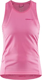 Craft Core Endur Singlet Women, różowy S 2022 Koszulki kolarskie - Koszulki rowerowe - miniaturka - grafika 1