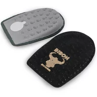 Akcesoria obuwnicze - CZARNE PODPIĘTKI do butów SKÓRZANE PECARI r_ 35-40 - miniaturka - grafika 1